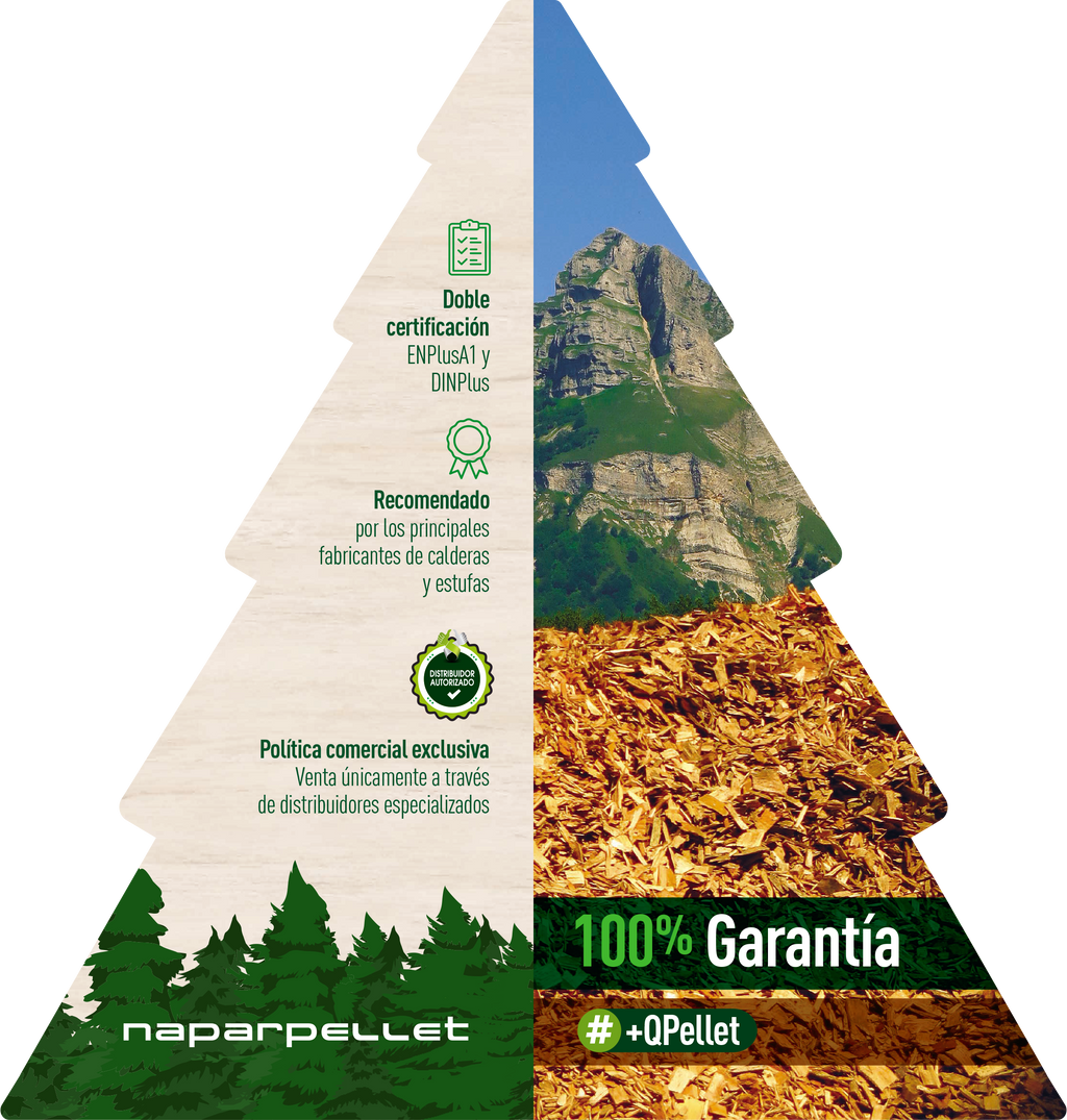 Naparpellet – Palé 70 sacos de pellets