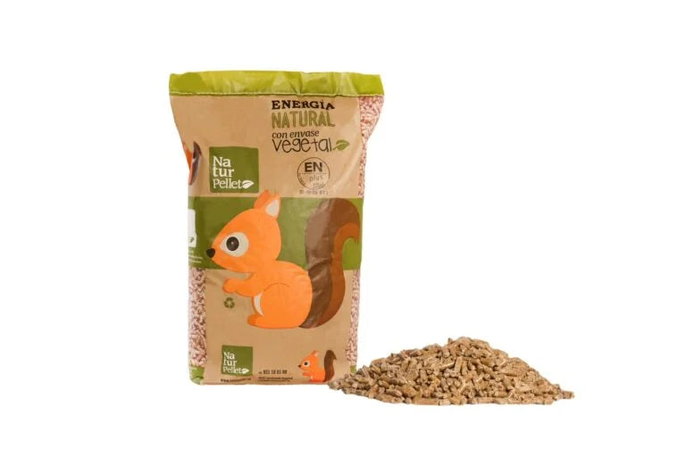 Naturpellet palets de 70 Sacos de 15kg