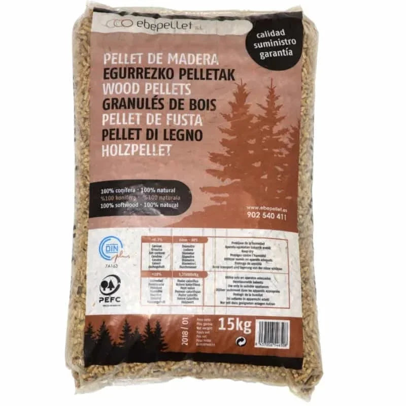 Pallet Ebepellet 77 sacos de 15Kg