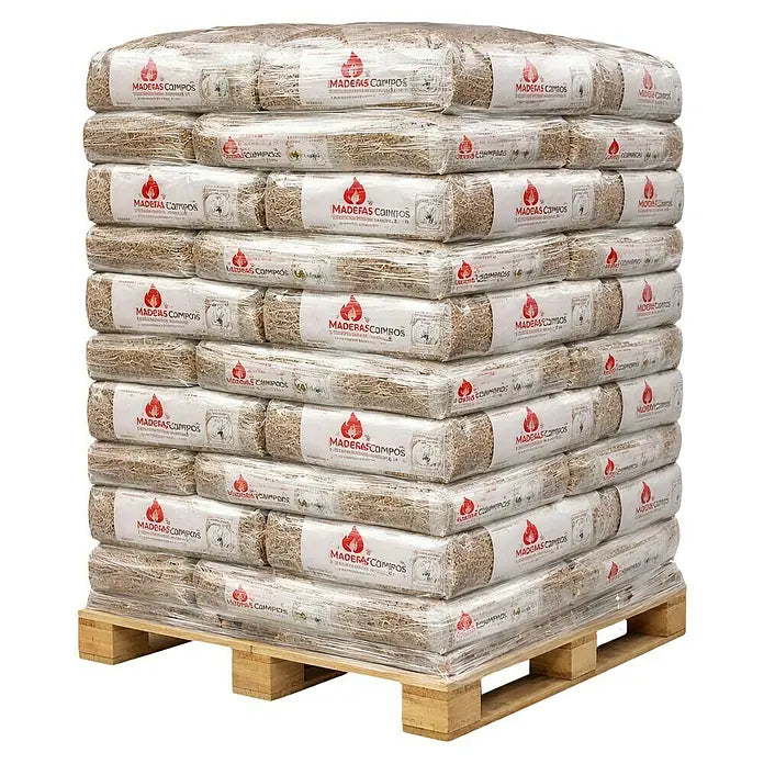 Pellets de madera a Palet (1.050 kg, 70 ud.)